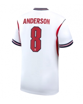 Billige Fotballdrakt England Elliot Anderson #8 Replika Hjemmedrakt VM 2026 Kortermet Billige Fotballdrakt England Elliot Anderson #8 Replika Hjemmedrakt VM 2026 Kortermet